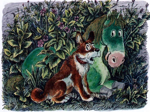 Сказка про зелёную лошадь - картинка 8