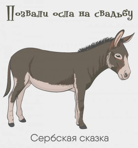 Позвали осла на свадьбу