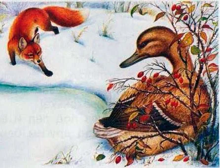 Хитрый Лис и умная Уточка