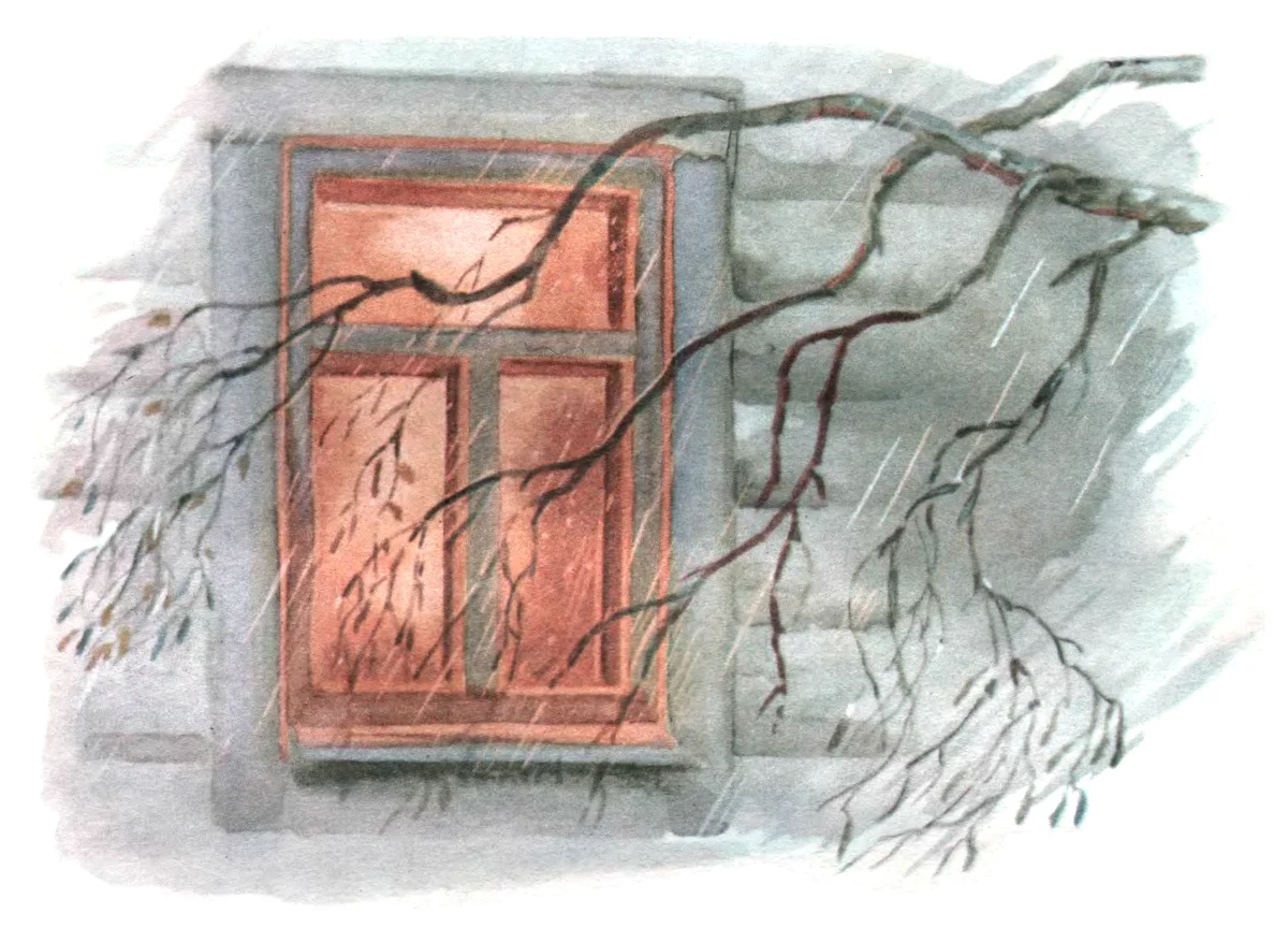 Окно со светом