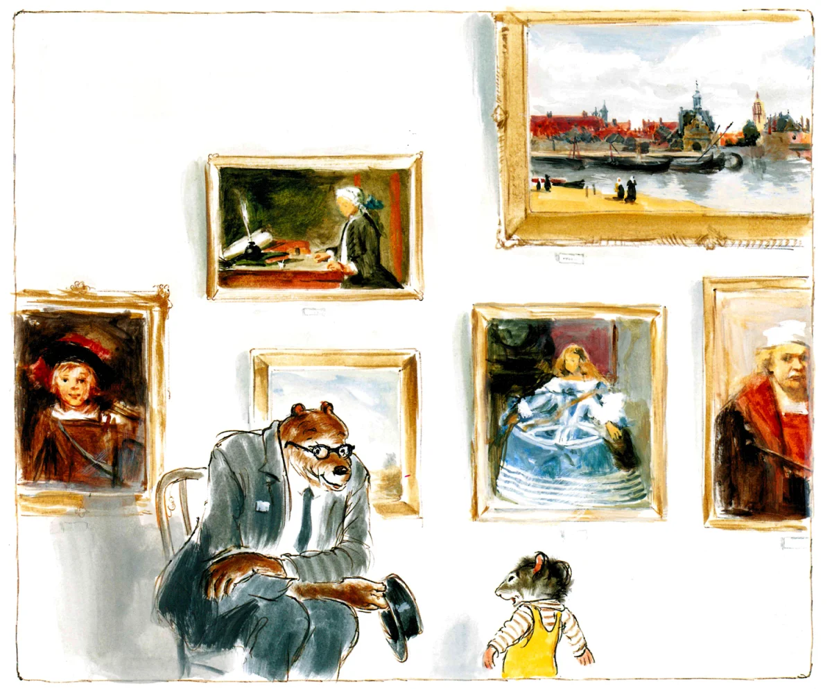 Мышка и смотритель