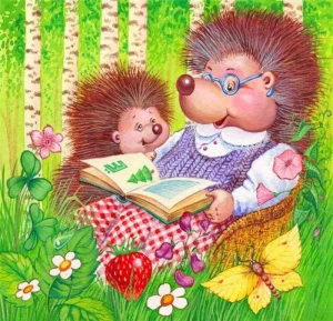 Как ёжик Буль боялся идти в школу