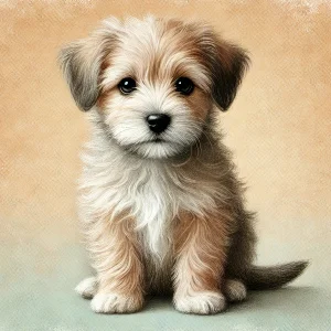 У одной собачки – носик