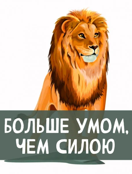 Больше умом, чем силою