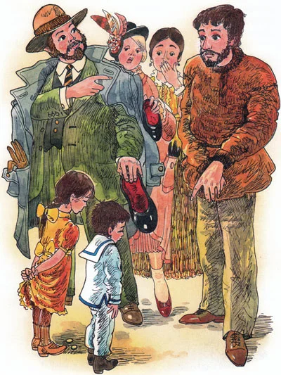 Гости не могут найти свои калоши