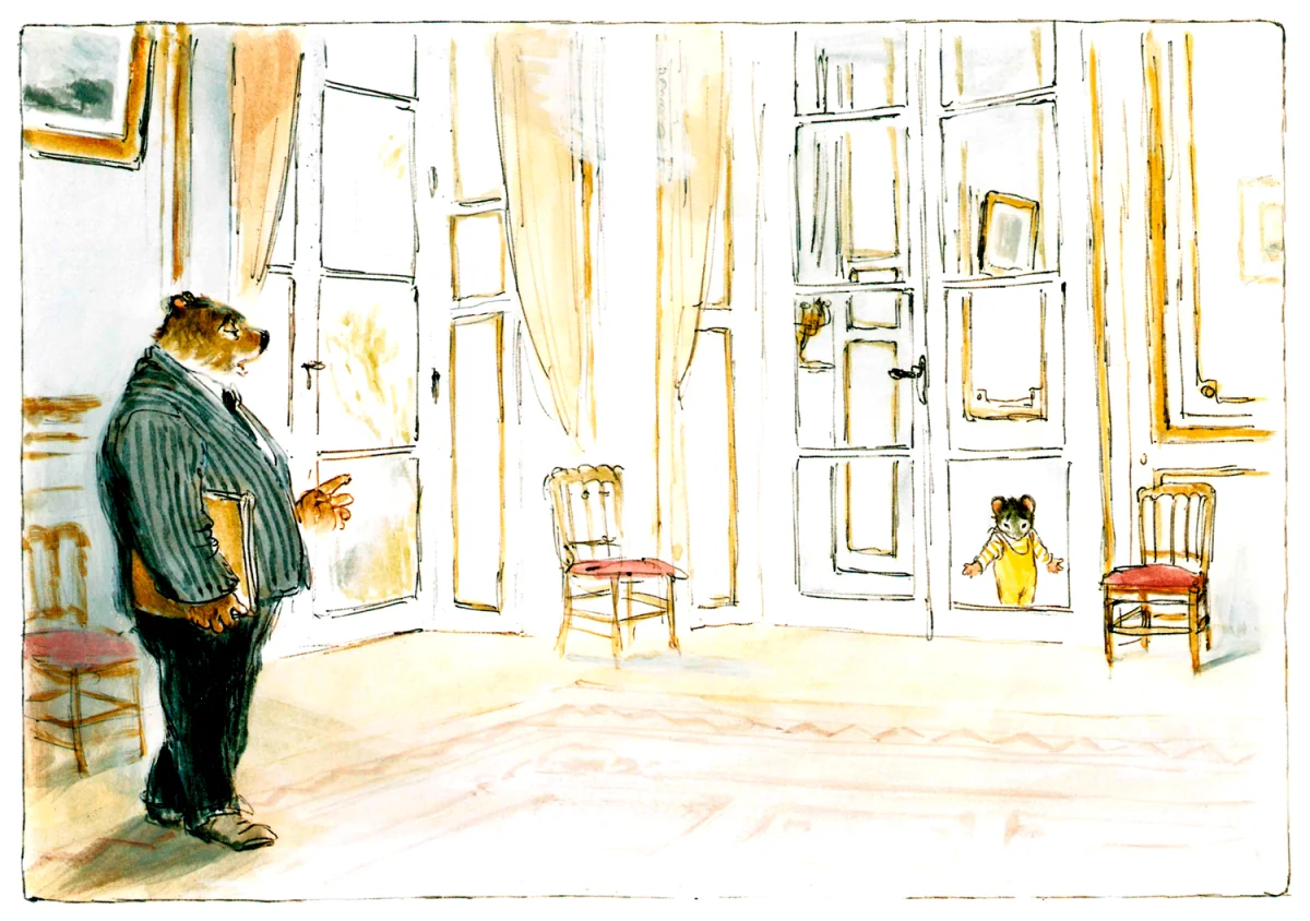 Мишка директор и мышка