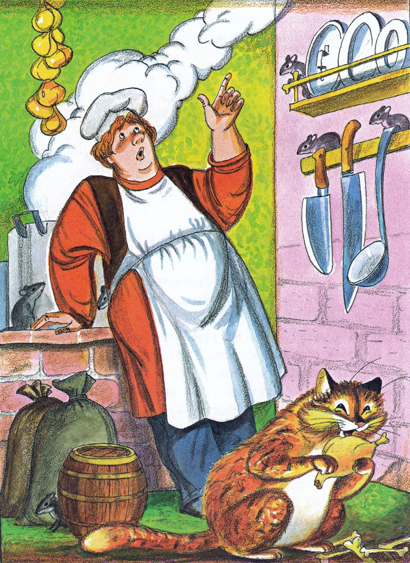 Кот и повар