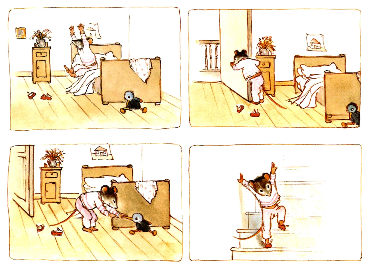 Мышка проснулась