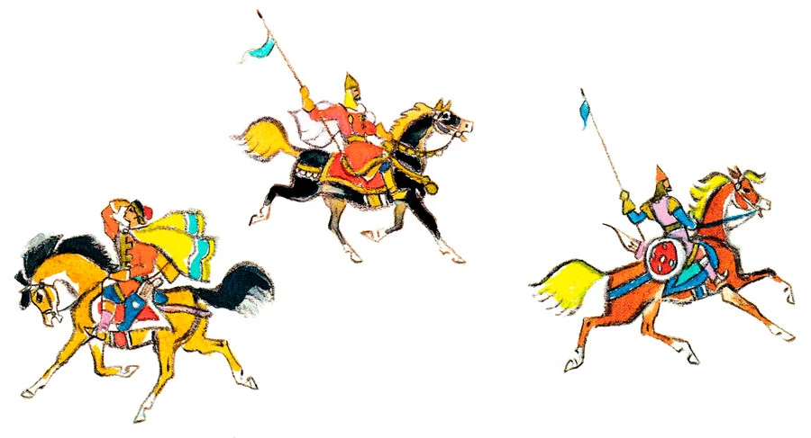 Братья на конях