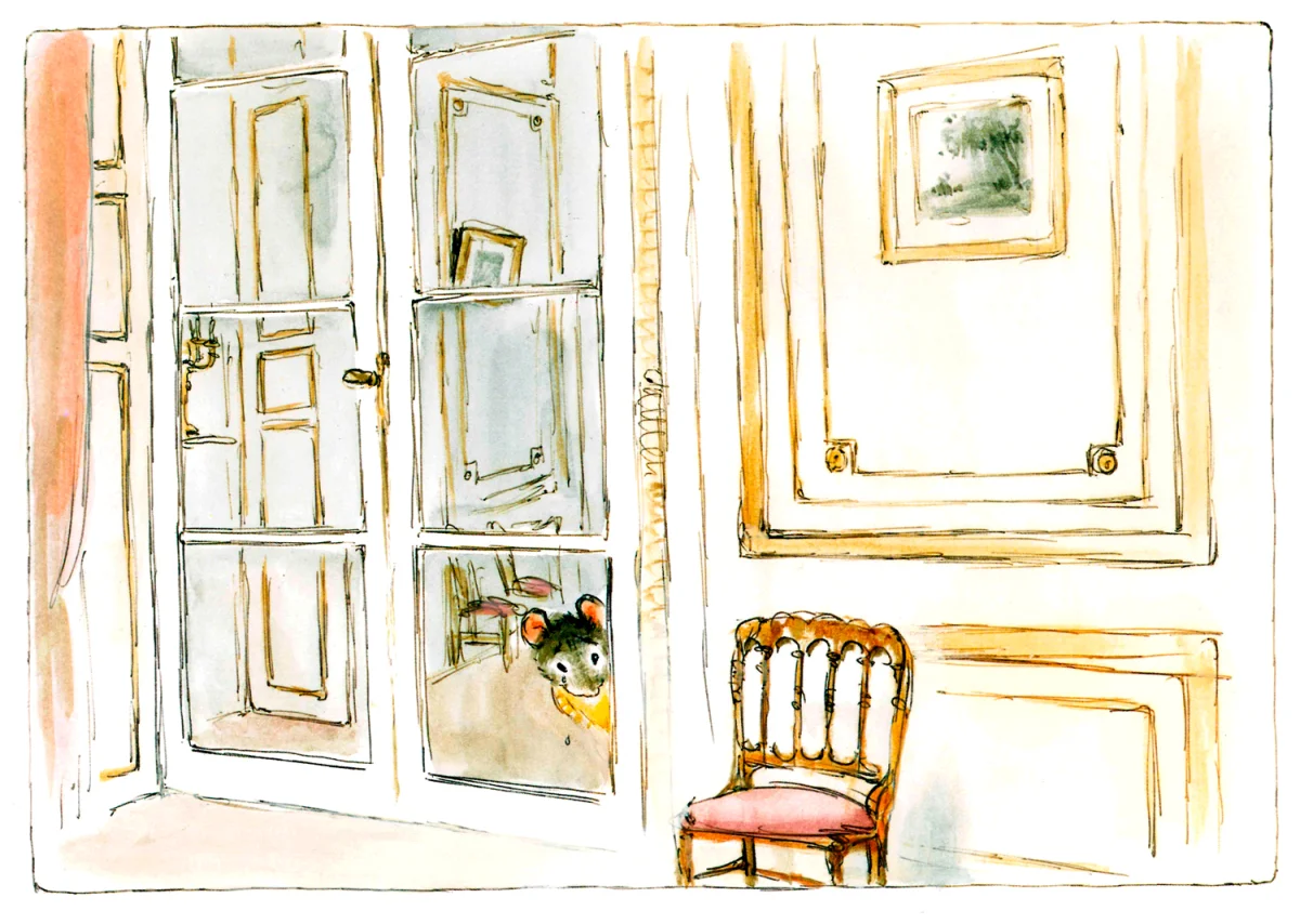 Мышка в пустом зале