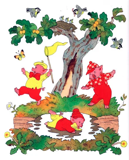 Три поросёнка - картинка 1