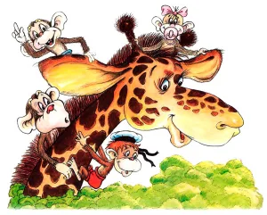 Обезьянки и грабители