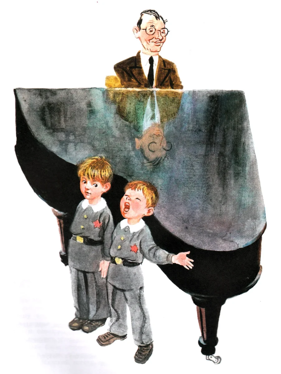 Дети у рояля