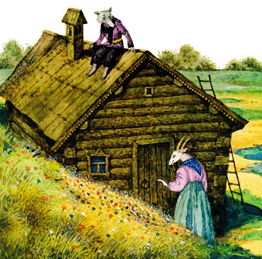 Коза стучится домой