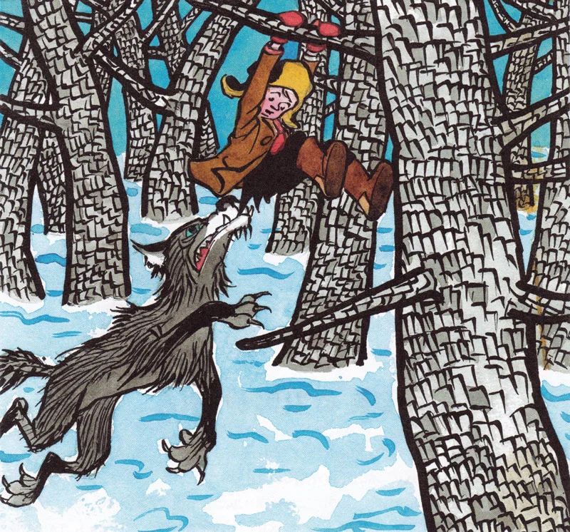 Волк порвал штаны