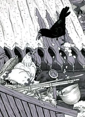 Ворона и Курица