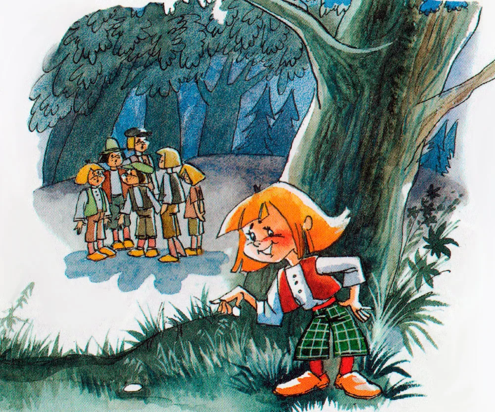 Мальчик с пальчик и братья