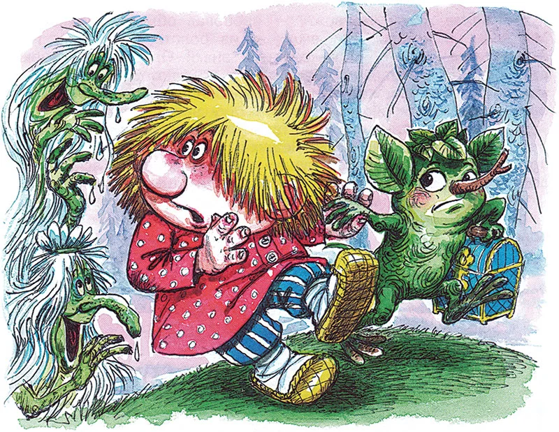 Кузька и Лешик уходят из болот