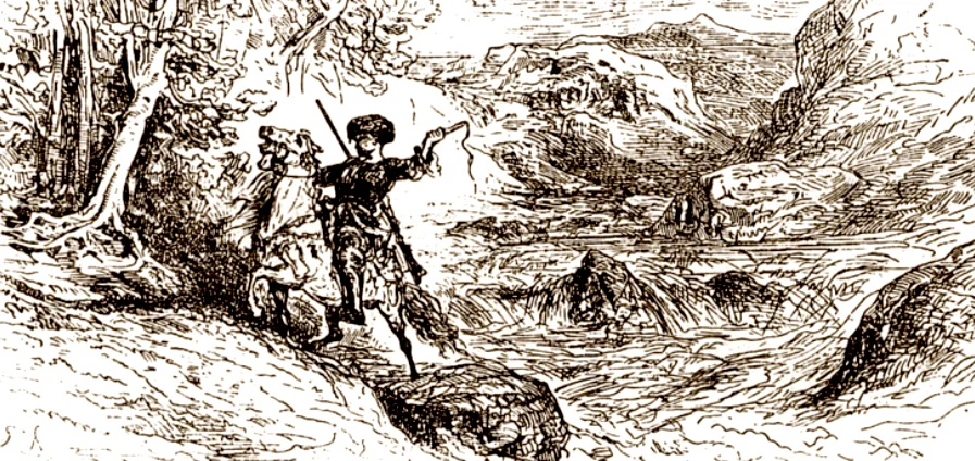 Мужчина на коне