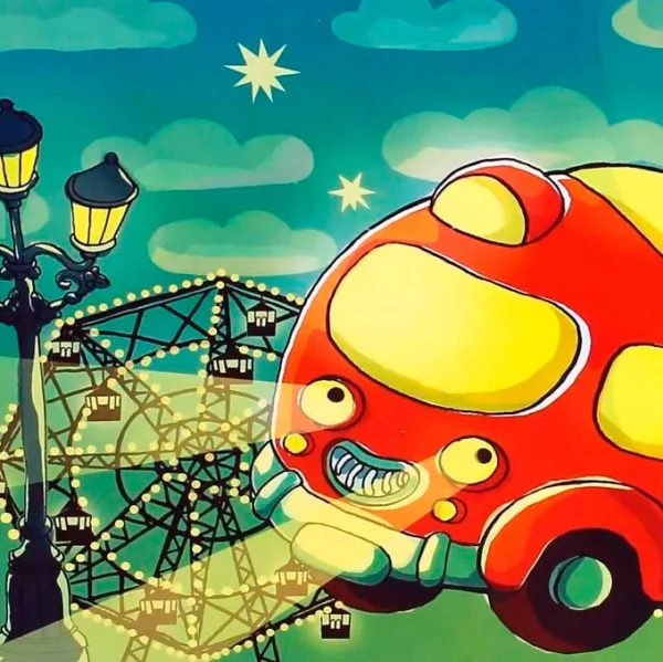 Про малютку-автобус, который боялся темноты